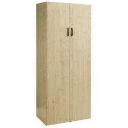 Classic Office Furniture High Cupboard Maple 77W x 454D x 179H cm