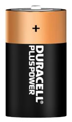 Duracell Power Plus MN1300 Alkaline D Batteries Pack of 6 