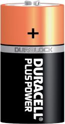 Duracell Power Plus MN1400 Alkaline C Batteries Pack of 4 