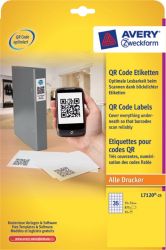 Avery L7120 QR Code Labels 35 x 35mm 35 Labels per Sheet
