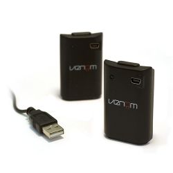 Twin Play and Charge Kit Black Xbox 360