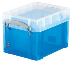 Really Useful Box Translucent Blue 3 Litre