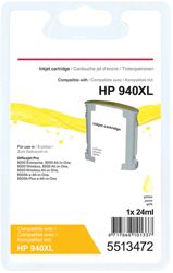 Office Depot HP Office Depot Compatible HP 940XL Yellow Inkjet Cartridge C4909A 