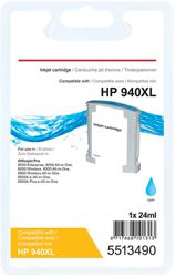 Office Depot HP Office Depot Compatible HP 940XL Cyan Inkjet Cartridge C4907A 