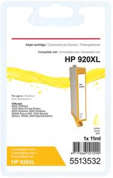 Office Depot HP Office Depot Compatible HP 920XL Yellow Inkjet Cartridge CD974A 