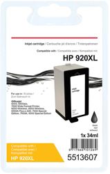 Office Depot HP Office Depot Compatible HP 920XL Black Inkjet Cartridge CD975A 