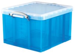 Really Useful Box Translucent Blue 42 Litre