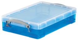 Really Useful Box Translucent Blue 4 Litre