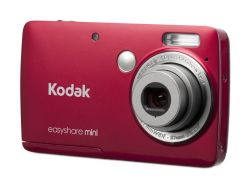 Kodak Easyshare Mini M200 10 Megapixel Digital Camera Red