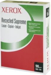 Xerox Recycled Supreme Printer Paper A4 White A4 90gsm