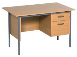 Classic Office Furniture Clerical Desk Beech 150W x 73D x 725H cm