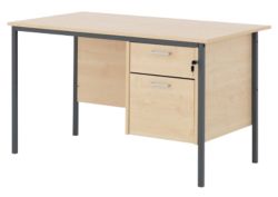 Classic Office Furniture Clerical Desk Maple 150W x 73D x 725H cm