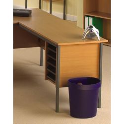 Classic Office Furniture Left Hand Side Return Beech 1065W x 57D x 725H cm