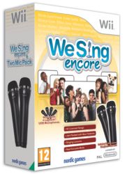 We Sing Encore with 2 Microphones WII