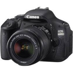 Canon EOS 600D 18MP Digital SLR Camera with 18 55mm Lens 