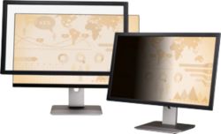 3M 24 610mm Widescreen LCD Privacy Filter Black