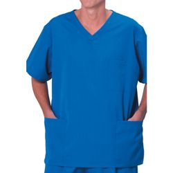 Alexandra Scrub Tunic Royal Size XXL Personalised