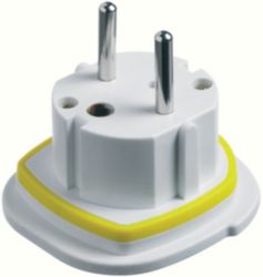 Pack of 3 European Travel Adapters