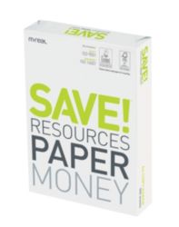 M-Real Save! White Printer Paper 65gsm A4 Ream
