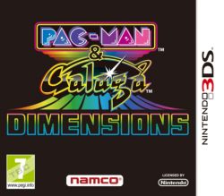 Pacman And Galaga Dimensions (Nintendo 3DS)