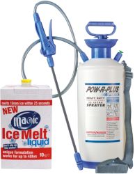 Heavy Duty Sprayer 10 Litre  Ice Melt Liquid 10 Litre