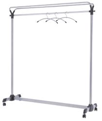 Large Capacity Mobile Garment Rack With Hangers