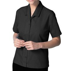 Alexandra Short Sleeved Blouse Black size 12
