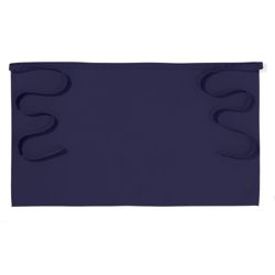 Alexandra Square Half Apron Navy One Size