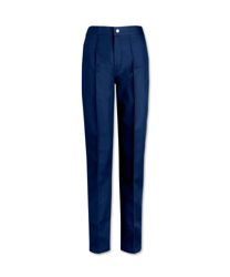 Alexandra Ladies Trousers 1 2 Elastic Navy size 28