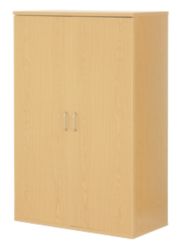 Newbury Office Environment Low Cupboard Oak 80W x 40D x 83H cm