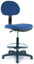 Erogonomic Draughtsman Chair Blue