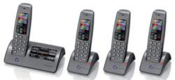 BT Hudson Plus Quad Cordless Phone with Answer Machine
