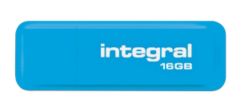 Integral Neon Flash Drive Blue USB 20 16GB