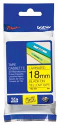 Brother P Touch TZE641 Label Tape 18mm x 8m Black On Yellow 