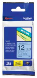 Brother P Touch TZE531 Label Tape 12mm x 8m Black On Blue 