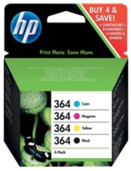 HP No364 Black and Colour Inkjet Multipack