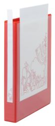 Niceday 4 D Ring Presentation Binders 25mm Capacity Red A4