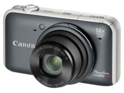 Canon Powershot SX220 HS 121 Megapixel Digital Camera Grey