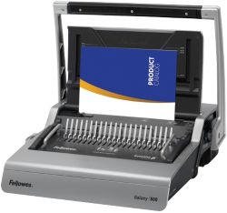 Fellowes Galaxy 500 A4 Large Office Manual Comb Binder with Multi User Satellite System