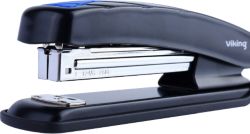 Office Depot Stapler Blue Black Metal Half Strip Up to 20 Sheets