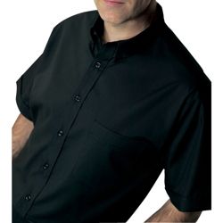 Alexandra Men s Short Sleeved Shirt Black 19 collar