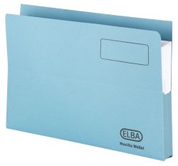 Elba Open Top Wallet  Blue Pack of 50