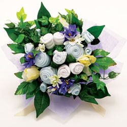 Classic Bouquet Baby Boy Blue