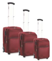 Florence Three Piece Suitcase Set Red