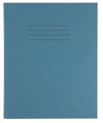 48 Page Light Blue Exercise Book 205X165MM 10mm Squared
