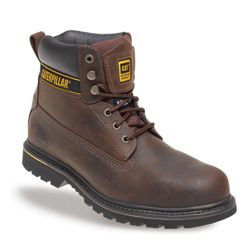 Holton Caterpillar Safety Boot Brown Size 9