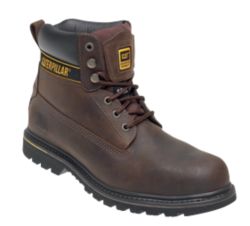 Holton Caterpillar Safety Boot Brown Size 7