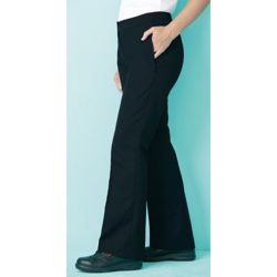 Alexandra Ladies Bootleg Trouser Black size 14