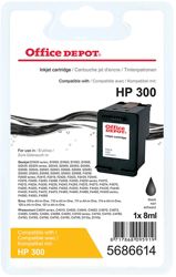 Office Depot Compatible HP 300 Black Inkjet Cartridge 
