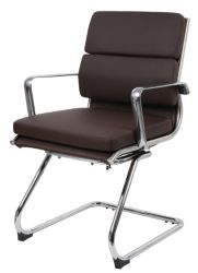RS Pro Milan Visitors Chair Brown